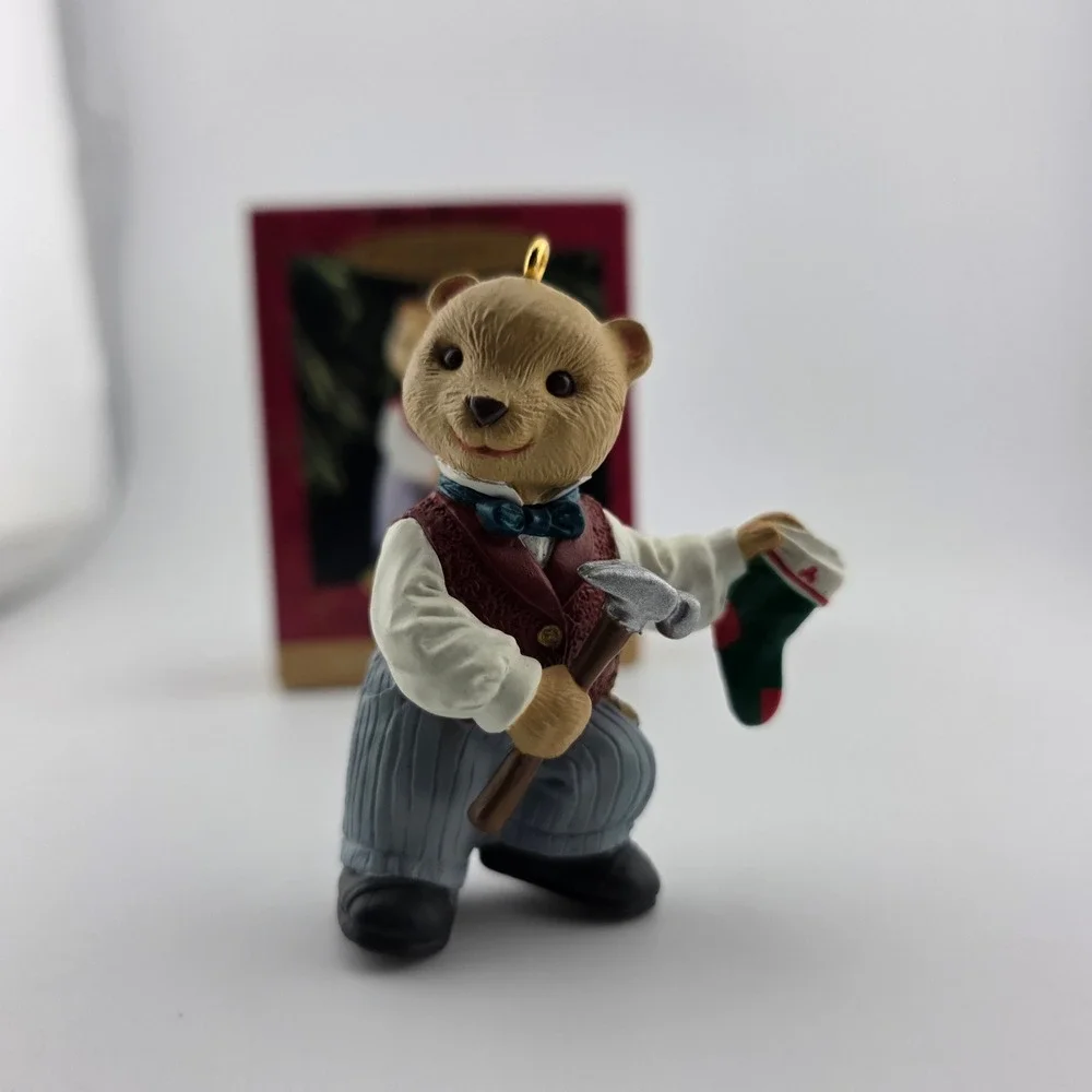 Hallmark Keepsake Papa Bearinger Ornament 1993‎ 1st Series w Box